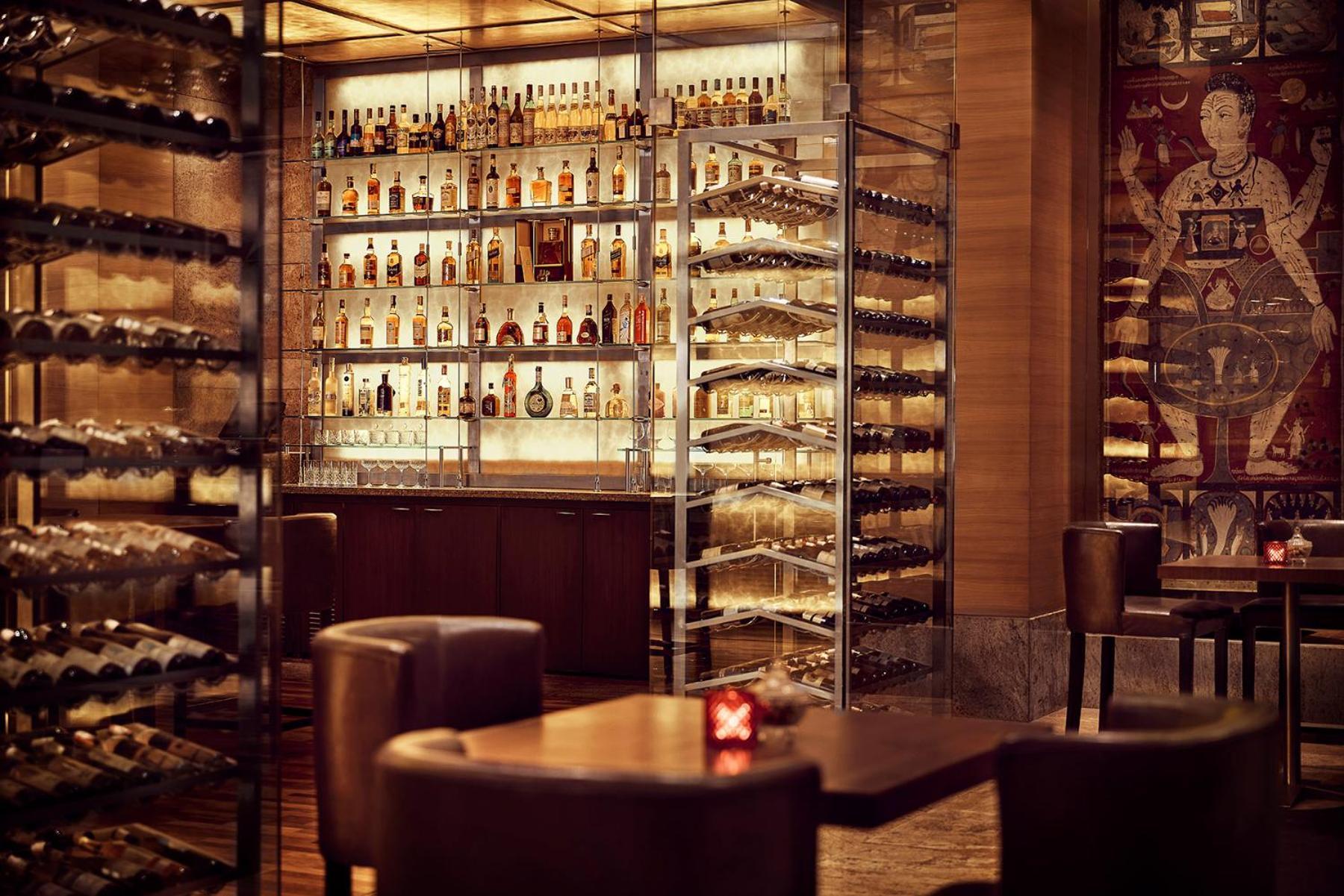 그랜드 하얏트 뭄바이 호텔 외부 사진 The bar at the Mandarin Oriental, Munich